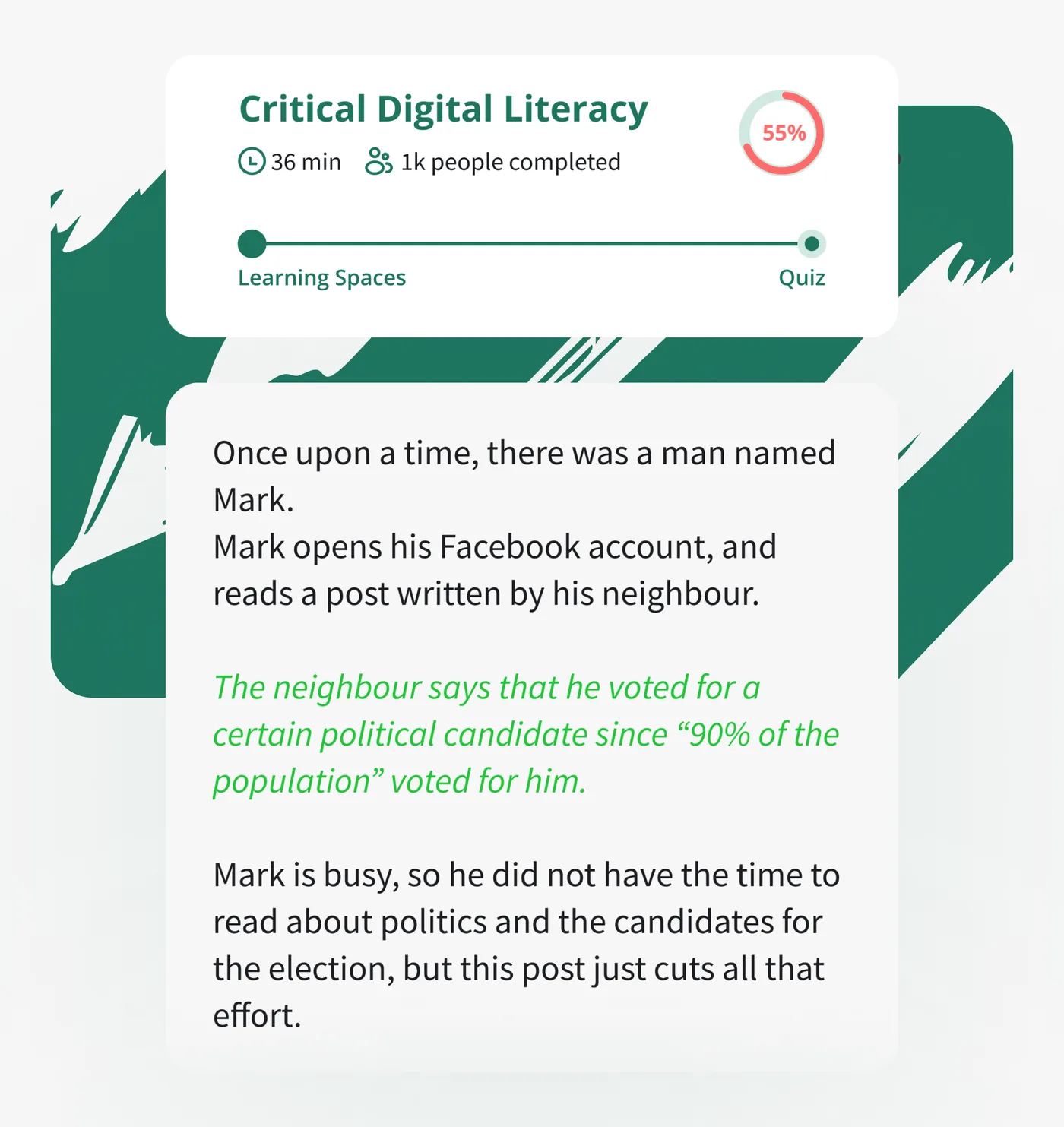 Enrich Your Knowledge — Lesson View